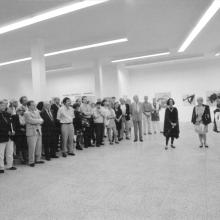  Elisabeth Claus und Dr. Brigitte Schad in der Ausstellung zur Galerie 59