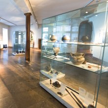 Einblick in die archäologische Dauerausstellung im Stiftsmuseum. Foto: Philipp Endemann, Museen der Stadt Aschaffenburg
