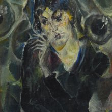 Christian Schad, Katja, 1918